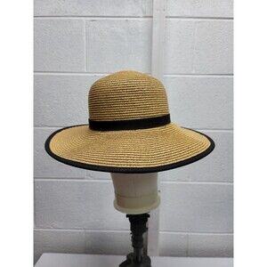 Bets Hackney Beige and Blue Straw Hat